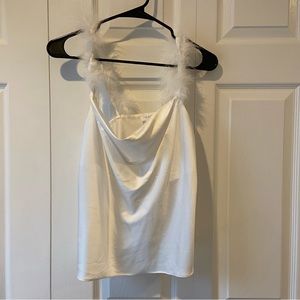 Le lis feather tank top